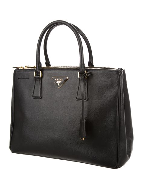 prada saffiano lux double zip tote bag medium|prada saffiano crossbody wallet.